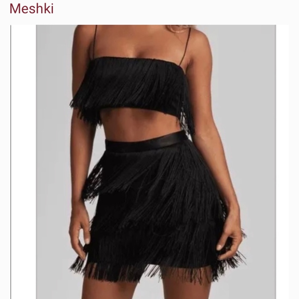 Meshki fringe set